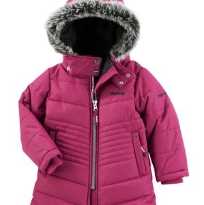 ❄️Oshkosh Hooded Heavyweight Long Puffer Parka EUC